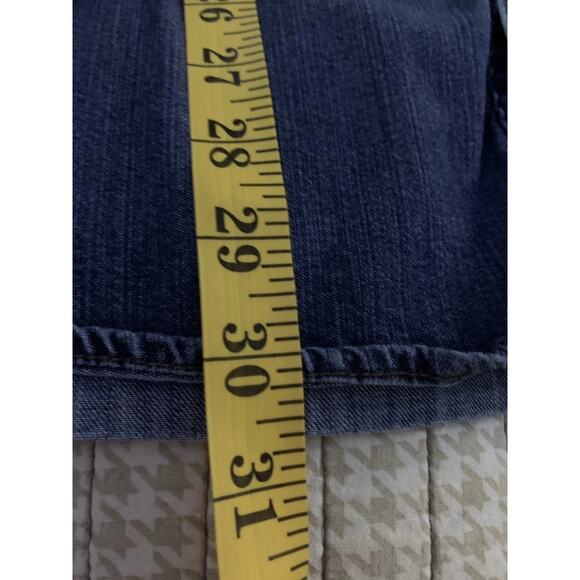 Duluth Trading Mens Denim Snap Button Shirt Sz XL Med Wash Blue Long Sleeve Work - Picture 8 of 11